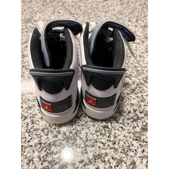AIR JORDAN VI YOUTH 5.5 WHITE/ BLUE - Picture 6 of 6
